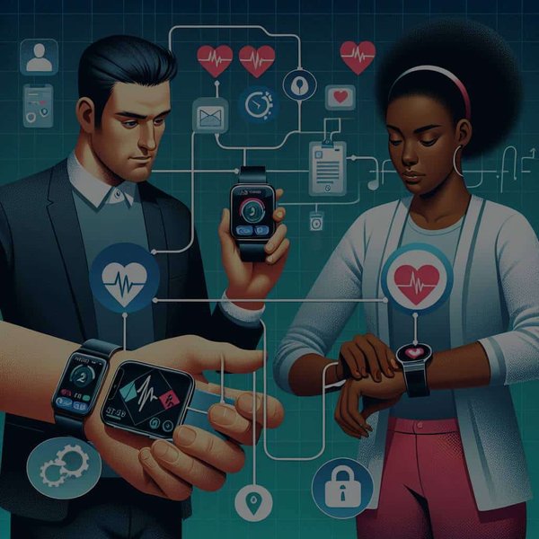 Comment transférer des données de santé entre un iPhone et une montre connectée sans compromettre la sécurité?